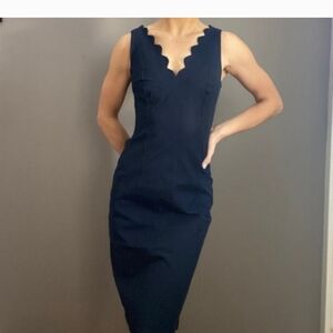 Banana Republic Scalloped Hem Dress, 12